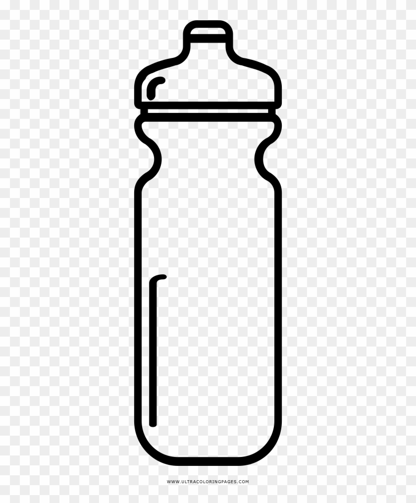 Shaker Coloring Page - Water Bottle #1171762