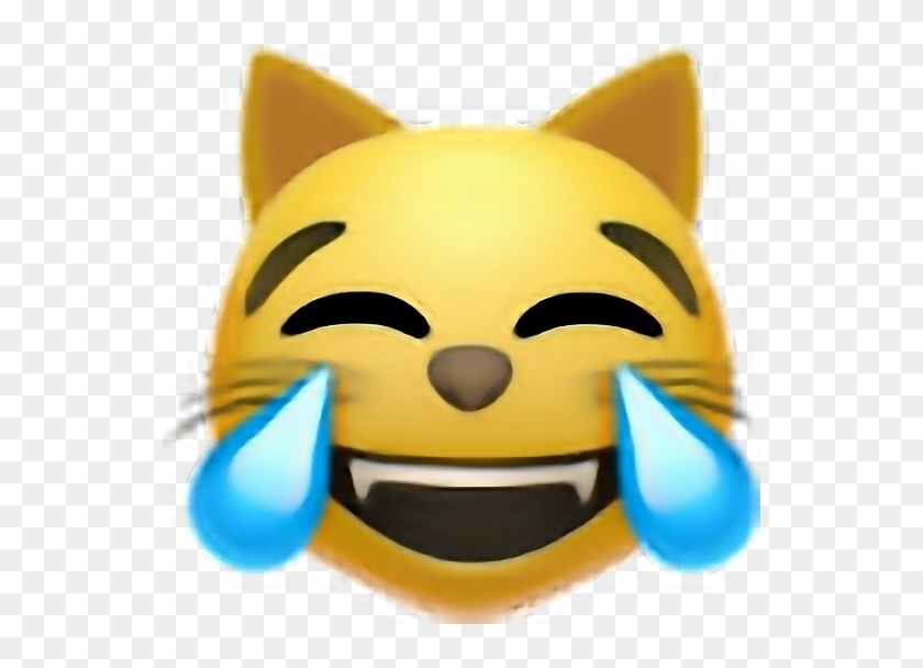 Laughing Cat Emoji Png #1171770