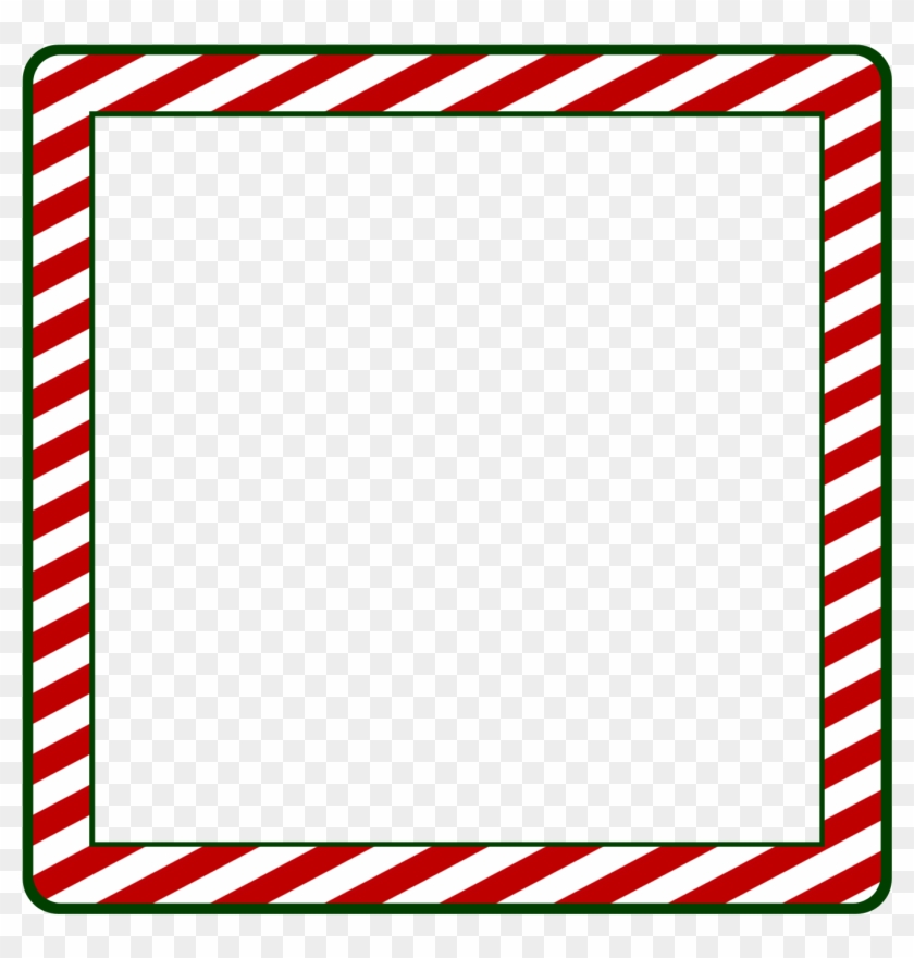 Red Square Clipart Photo Frame Pencil And In Color - Christmas Square Png #1171826