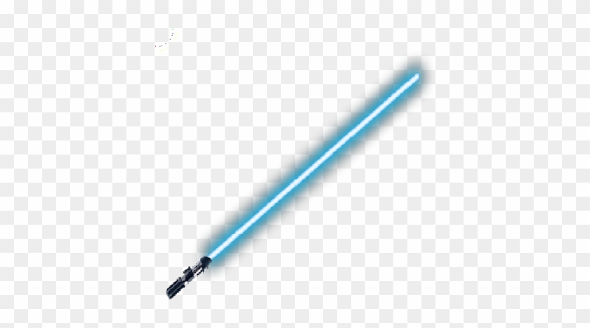 Blue Lightsaber Png Background Image - Draw A Easy Lightsaber #1171832