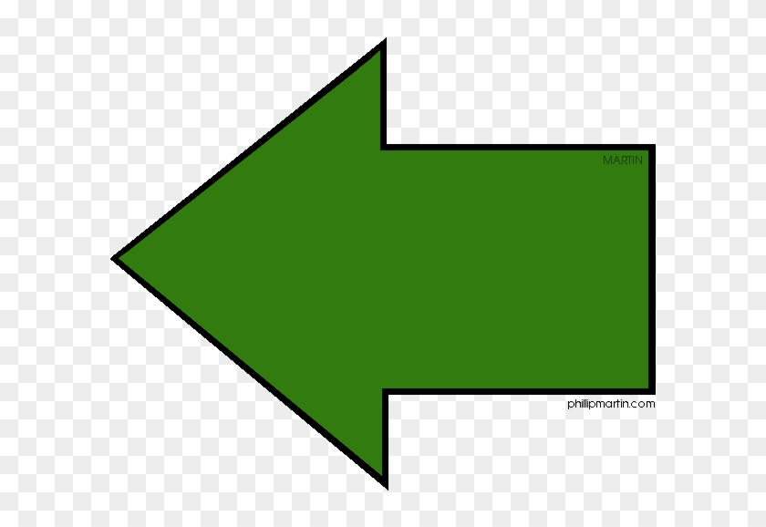 Arrow Clipart Green - Green Left Arrow Gif #1171919