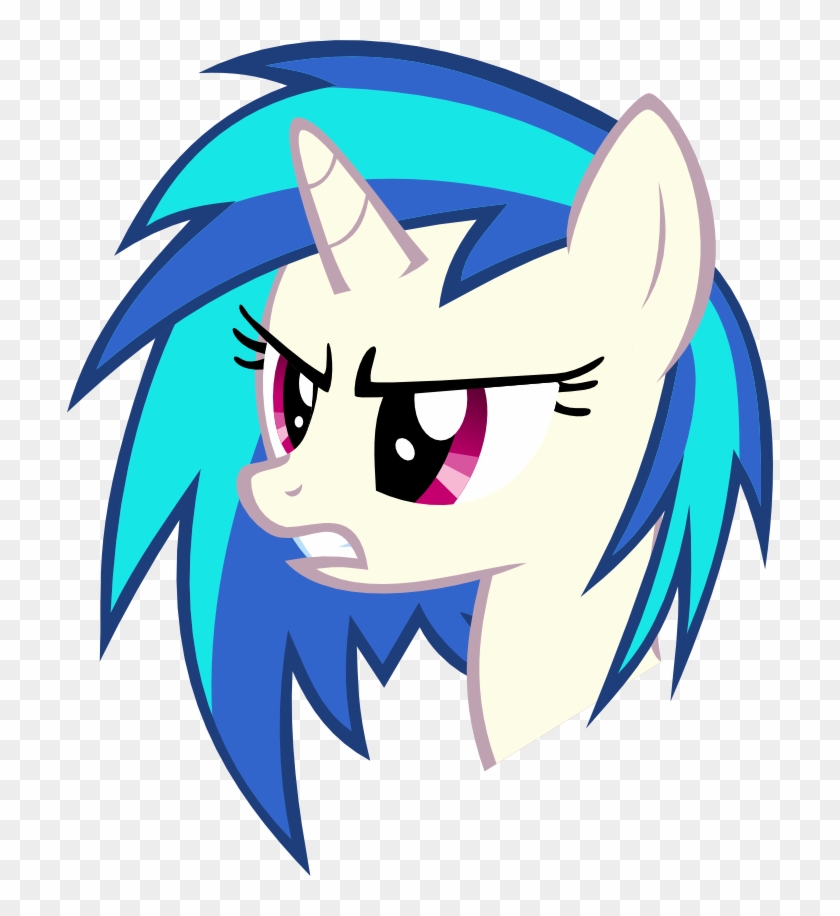 Pissed Off Vinyl By Redtoxindash - Vinyl Scratch Pony #1172102