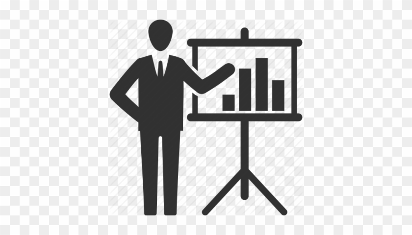 Presentation Cut Out Png Images - Business Training Icon #1172131