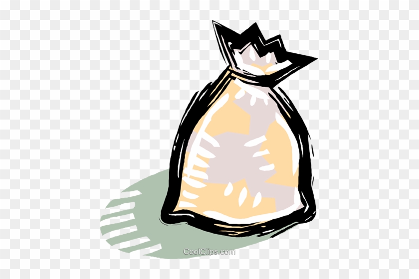 Bags Of Flour Royalty Free Vector Clip Art Illustration - Xylem #1172163