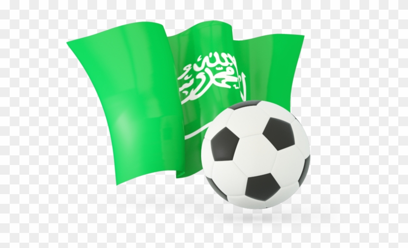 Illustration Of Flag Of Saudi Arabia - Sweden Football Flag #1172172