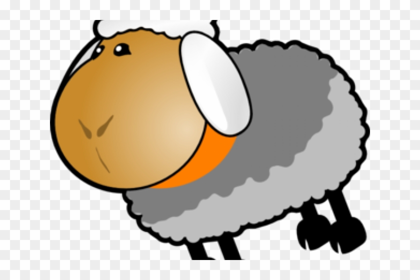 Lamb Clipart Grey Sheep - Sheep Clip Art #1172228