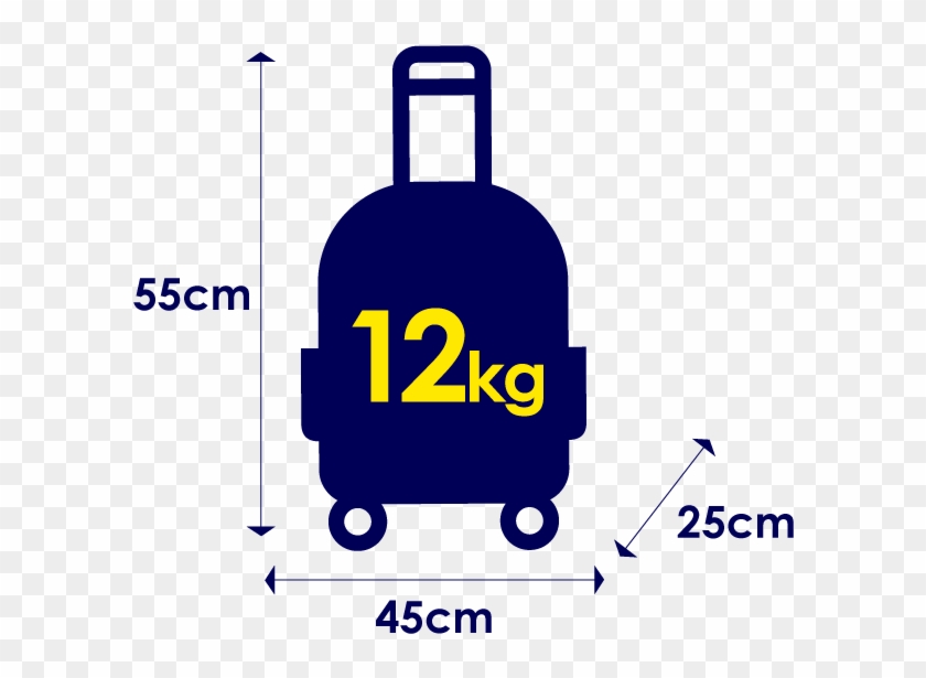Personal Item Onboard Luggage Checked-in Luggage - Equipaje De 12 Kg Viva Air #1172346