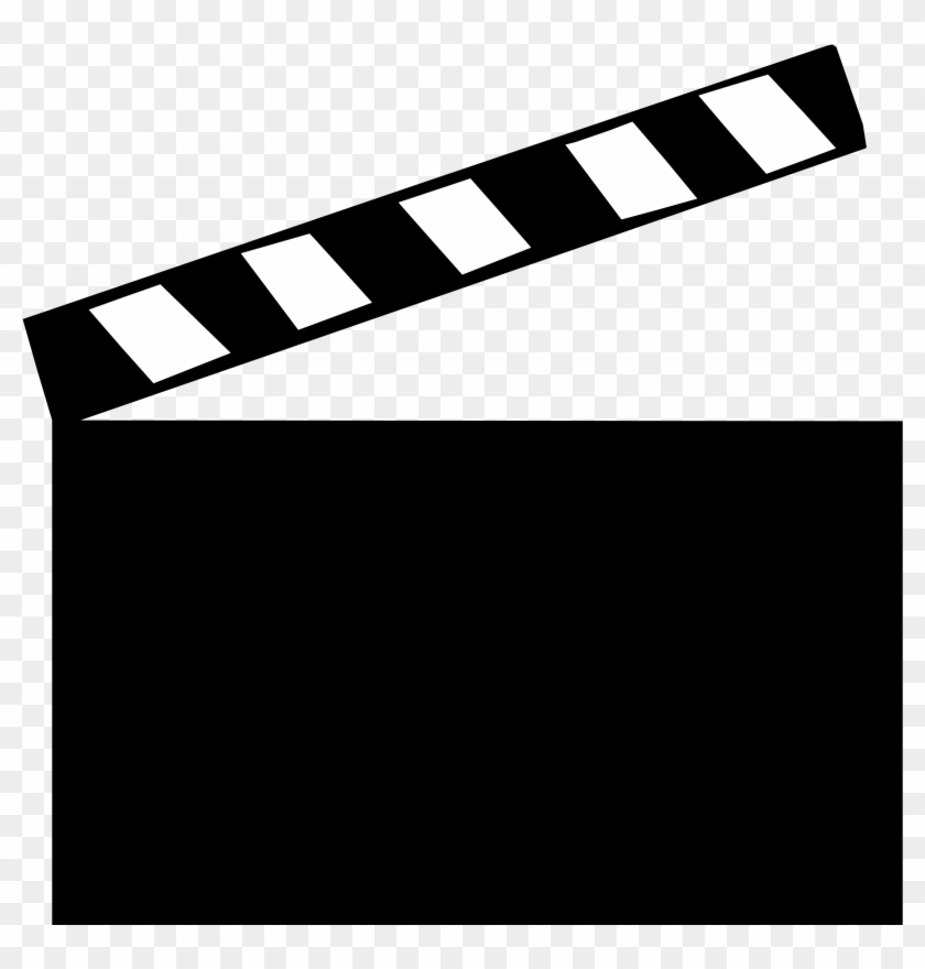 Clapper Board Refixed - Movie Clapper Clip Art #1172399