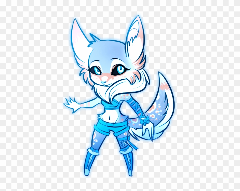 Fox Clipart Chibi - Arctic Fox Furry Oc #1172486