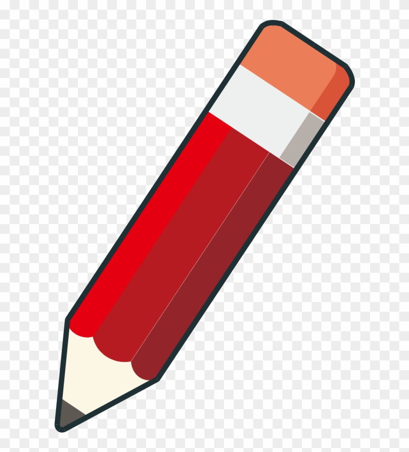 Pencil Red Gratis - Graficos De Lapiz #1172566
