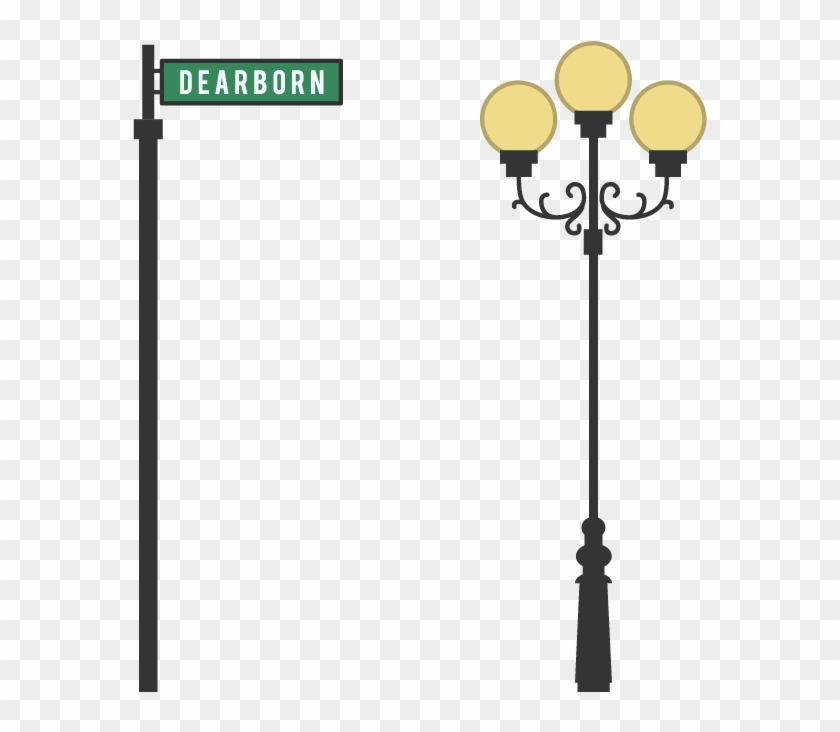Streetlamp Illustration Elenapotter - Street Light #1172572