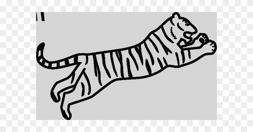 White Tiger Drawing Easy #1172610