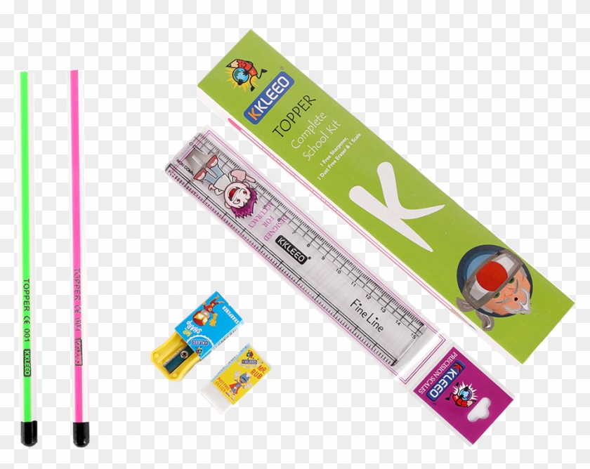 Math Set W 7 Pencil Compass Eraser Sharpener Ruler - Pencil Rubber Sharpener Scale #1172660