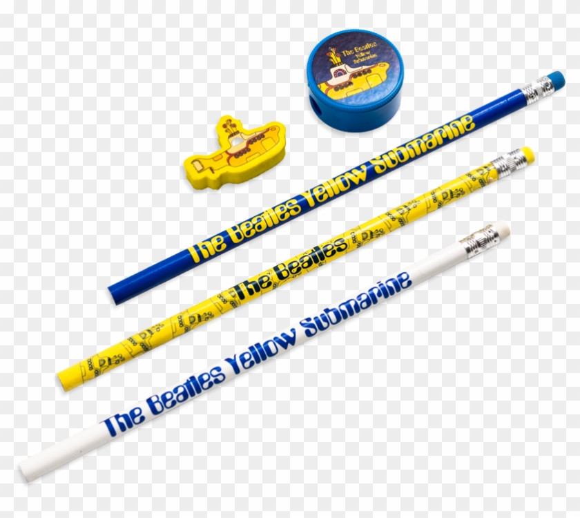 Yellow Submarine Pencil And Eraser Set - Pencil #1172671