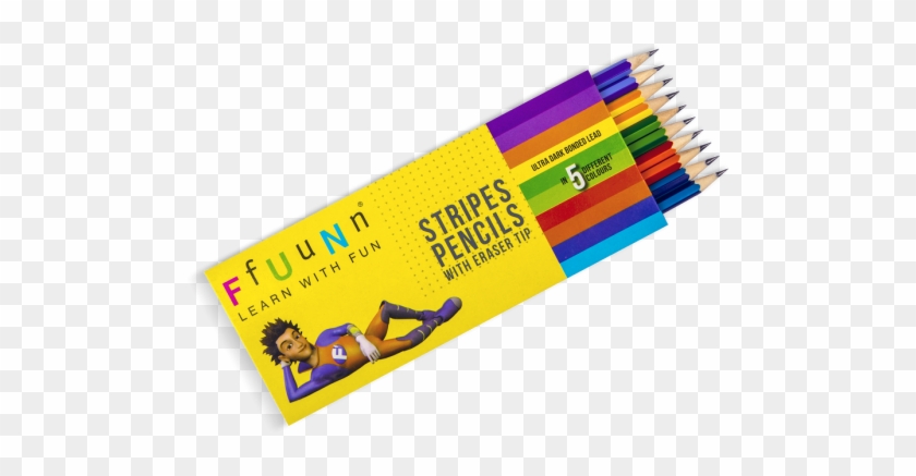 Fun Stripes Pencils #1172674