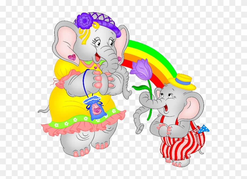 Mother And Baby Cute Cartoon Clip Art Images - Cartoon #1172726