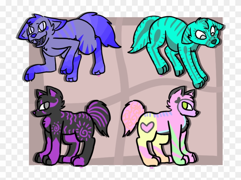 Free Wolf Adopts 2 By Adopting-brilliance - Cartoon #1172847