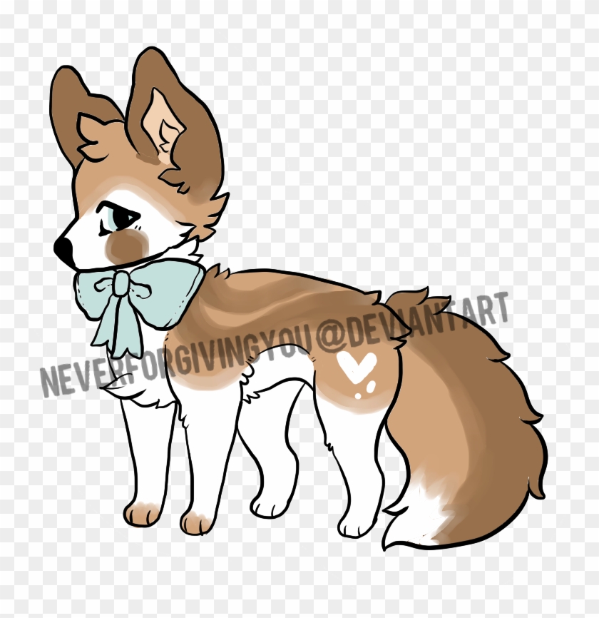 Canine/vulpine Adopt/ On Hold By Allve - Cartoon #1172888