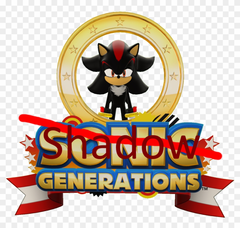 Shadow Generations Render By Nikfan01 Shadow Generations - Sega Sonic Generations (nintendo 3ds) #1173082