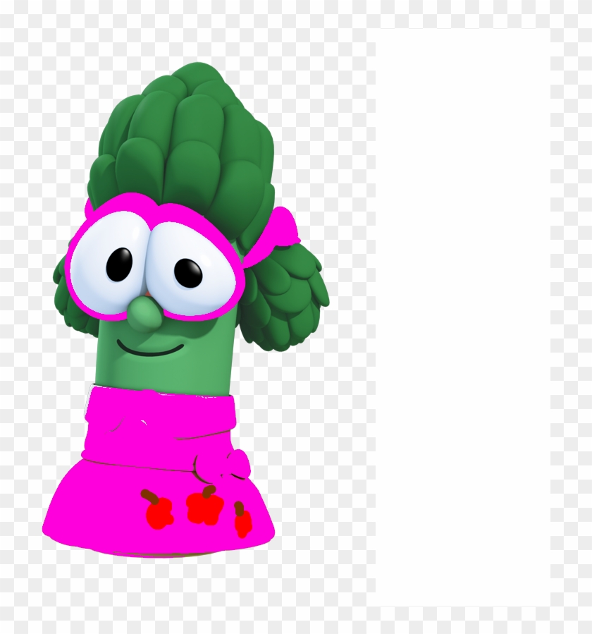 Libby Asparagus As Pinkie Pie 2 - Veggie Tales Asparagus Png #1173099