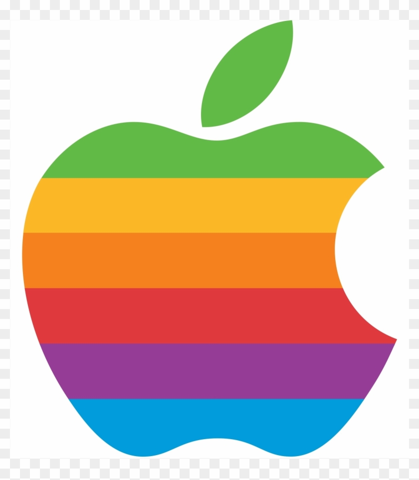 Anniversaries Are A Good Time To Look A Back And Reflect - Rainbow Apple Logo #1173102