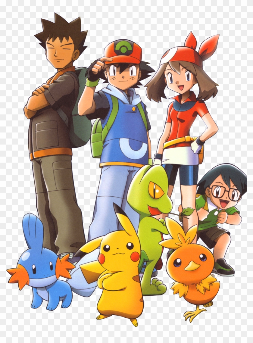 Advanced Generations Group - Pokemon Clip Art Free #1173151