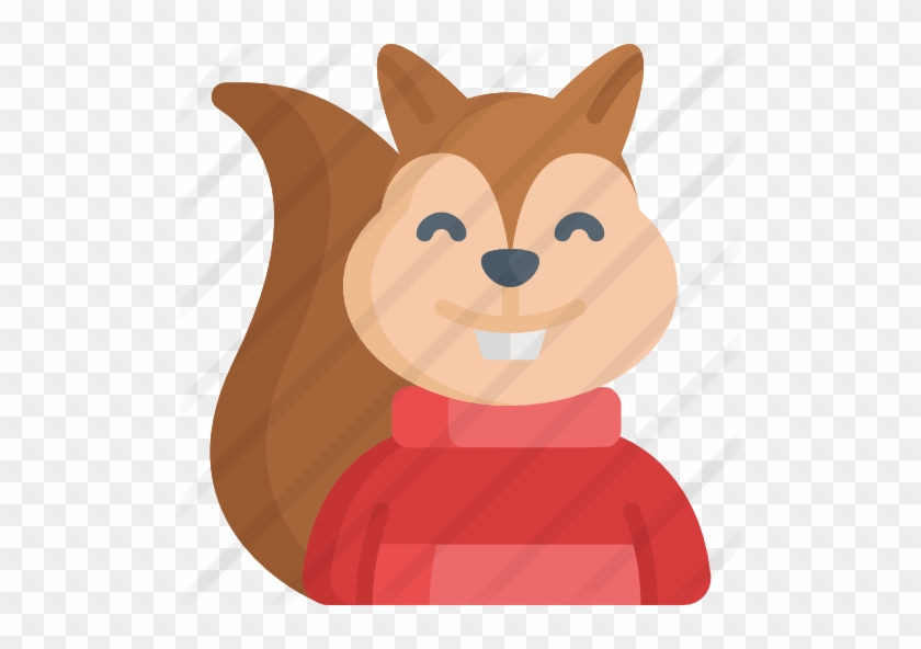 Squirrel - Cartoon #1173243