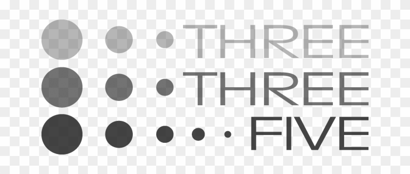 Threethreefivelogoforweb - Three Three Five Logo #1173316
