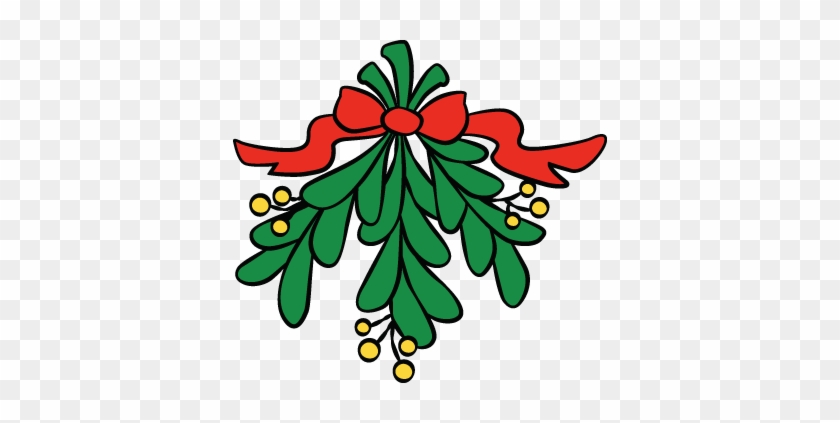 Christmas Mistletoe Decorative Sticker - Hoja De Muerdago #1173360