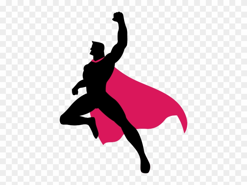 Virtual Cio Super Hero Jumping For Joy - Illustration #1173409