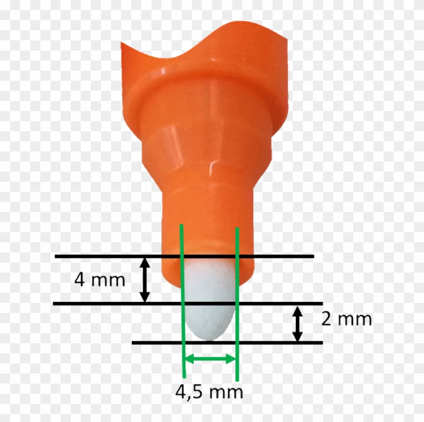 Markers For Led Slate 6 Markers With 4mm Round Tip - Plastic #1173525