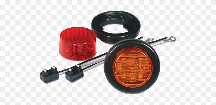 2 Inch Round Sealed Led Lights - Custer Products Cpl2a-p 2 Inch Round Led Marker Light #1173534
