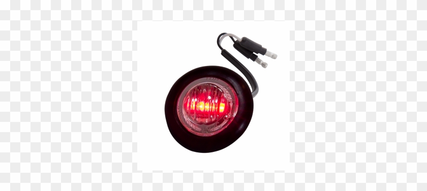 Mini Round Clear/red 2-wire Clearance Marker Light - Light #1173545