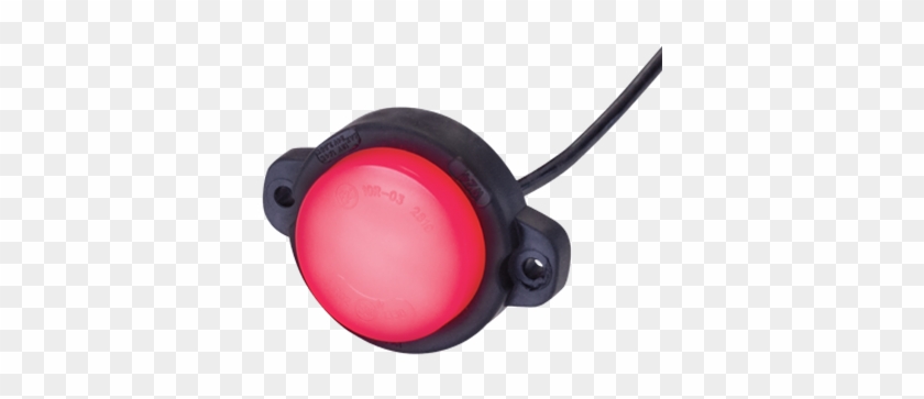 Red Neon Marker Round Part - Headphones #1173555