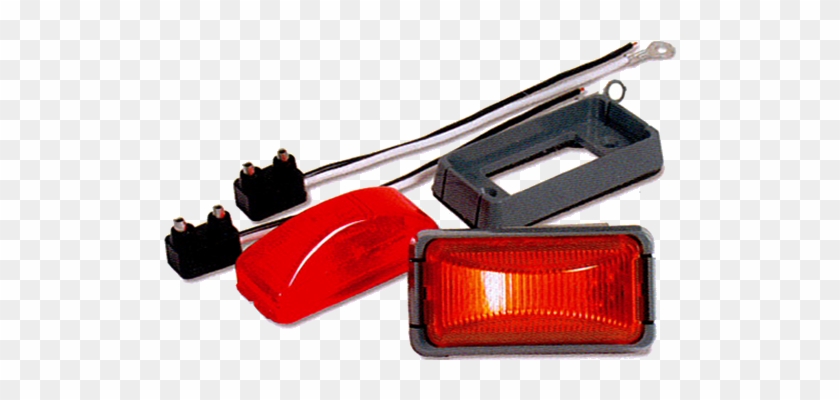 Led Rectangular Truck Marker Lights- - Custer Products Cpl26a-k Led Light #1173568