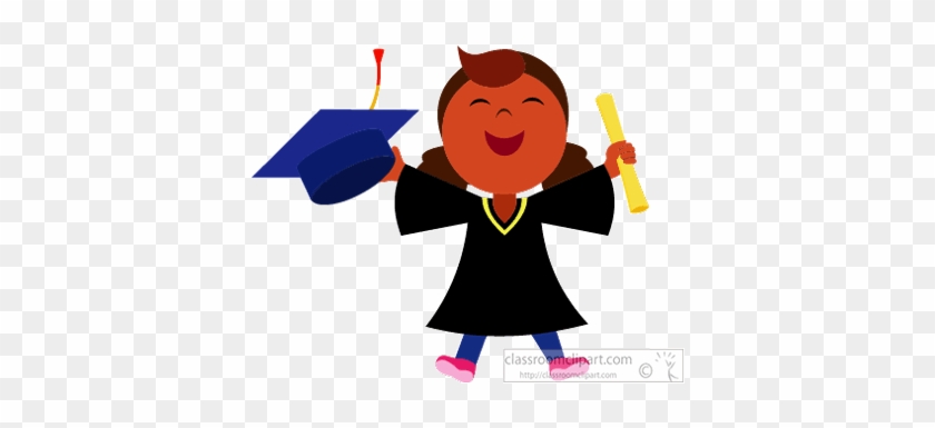 Student Grad Jumping Holding Diploma Animation Crca - Student Cliparts Gif #1173701