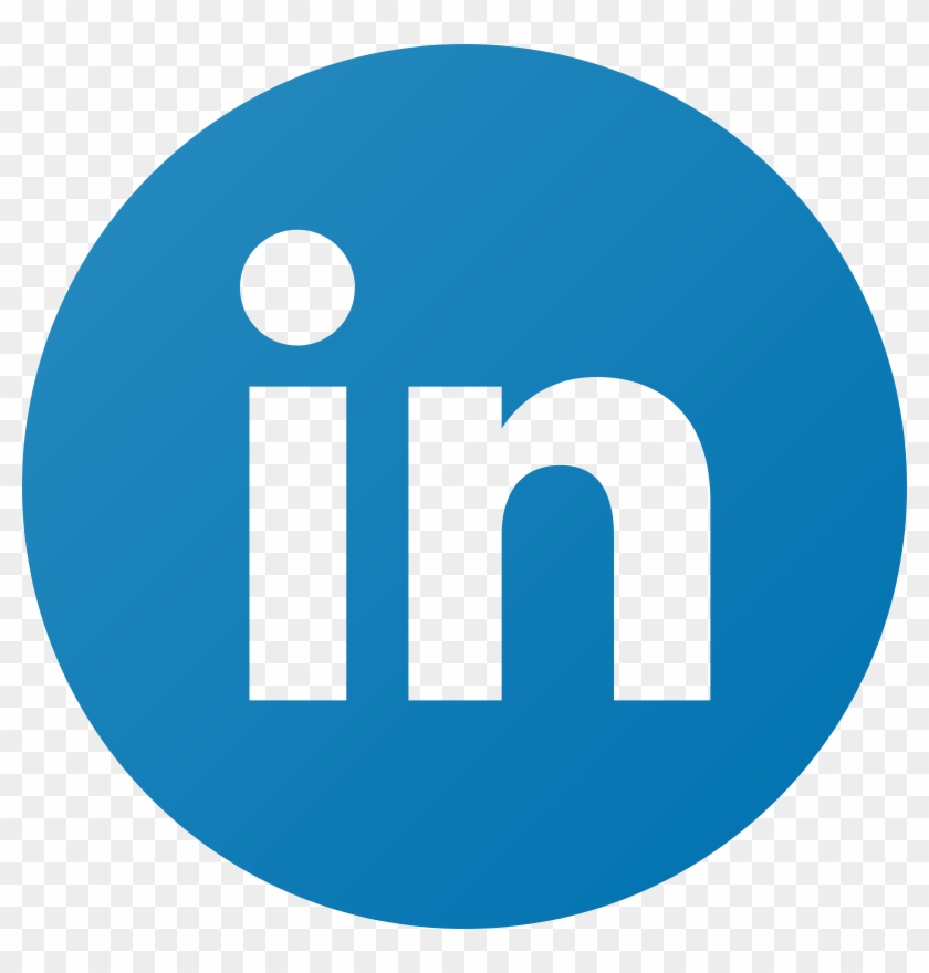 Linkedin Icon Logo Png Transparent - Linked In Circle Logo #1173736