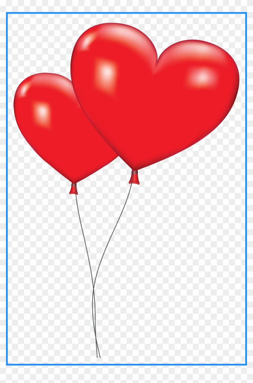 Bouquet Png Balloon Bouquet Png The Best Orange Balloon - Heart Shaped Balloons Png #1173778