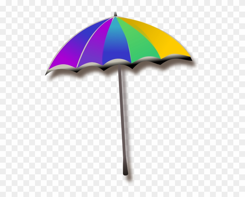 Beach Umbrella Clipart Black And White Umbrella Clipart - Beach Umbrella Clip Art Transparent #1173844