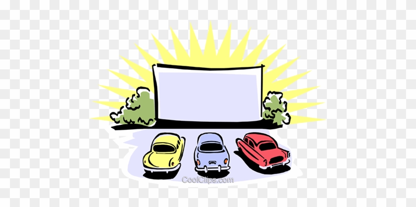 Drive In Movie Theater Clipart 2 By Lacey - Drive In Movie Clip Art #1173870