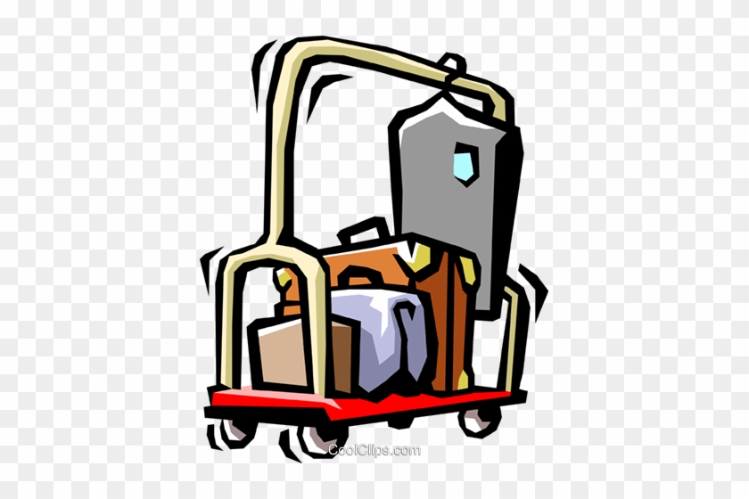 Luggage Clipart Luggage Cart - Hotel Clipart Transparent #1173957