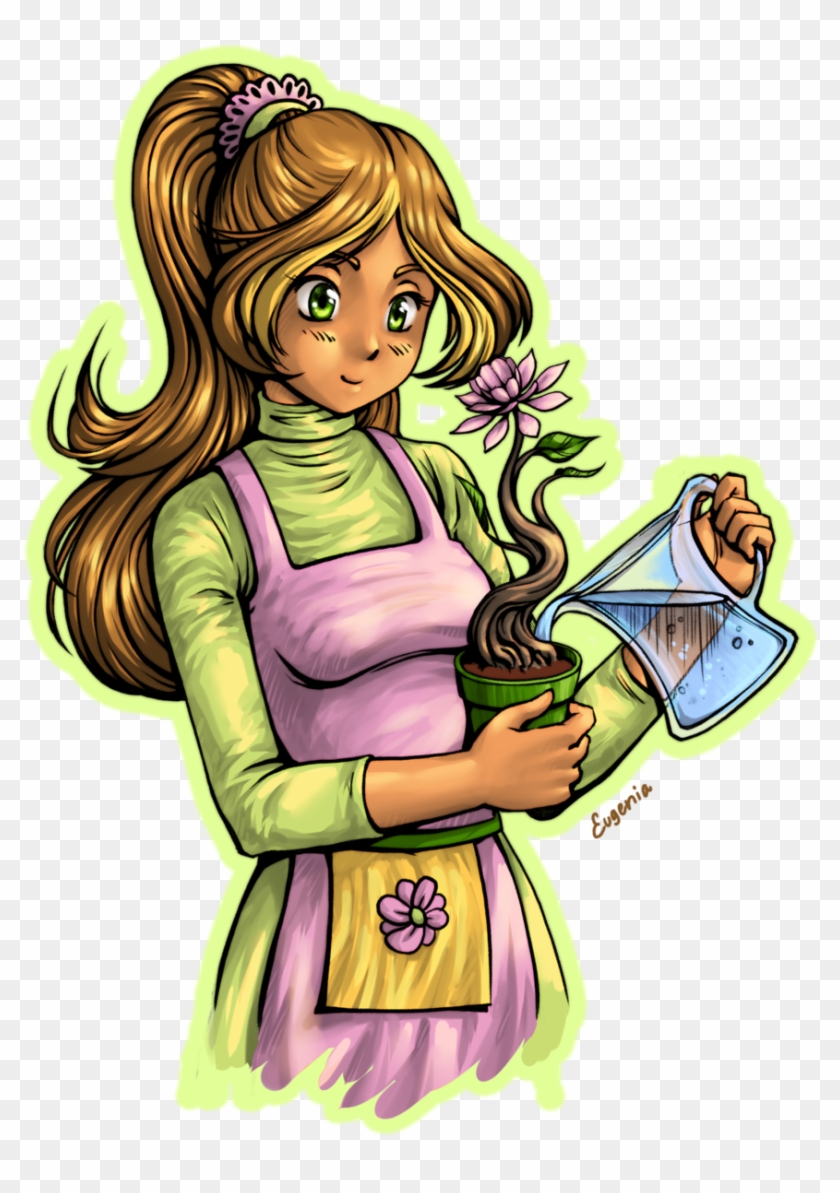 Flora For Housekeeping By Evgenia25 Flora For Housekeeping - Cartoon #1174142