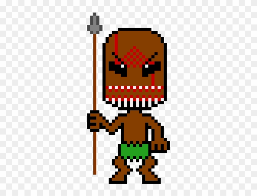 Tiki Man - Pixel Art #1174160