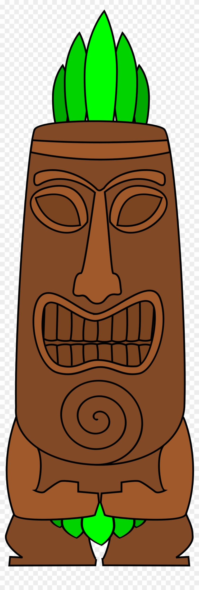 Tiki Hut Clipart - Clip Art #1174235