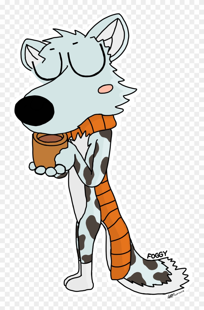 Foggy Leopard - Cartoon #1174264