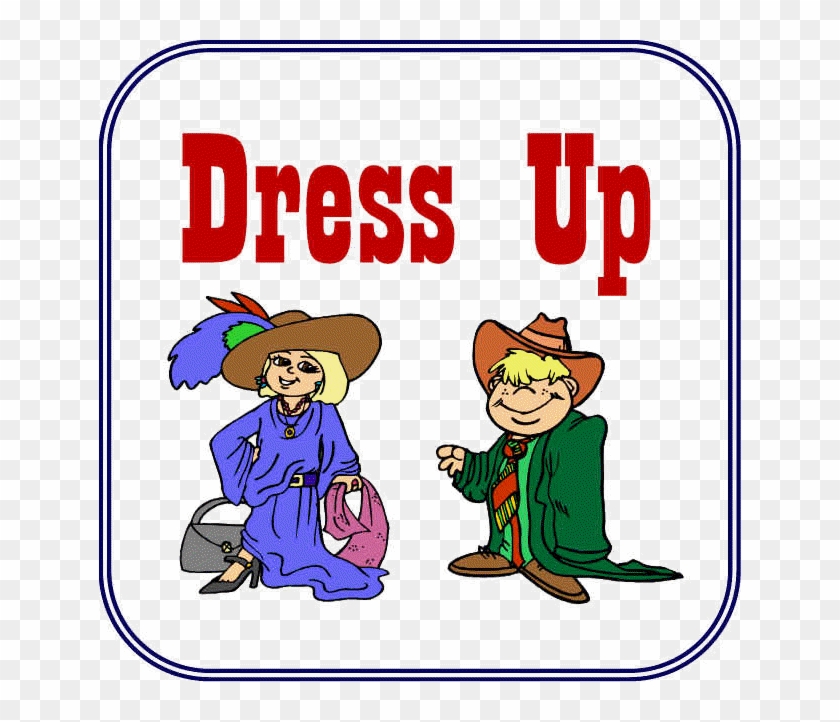 At The Housekeeping Center, We Are - Dress Up Center Clipart #1174497