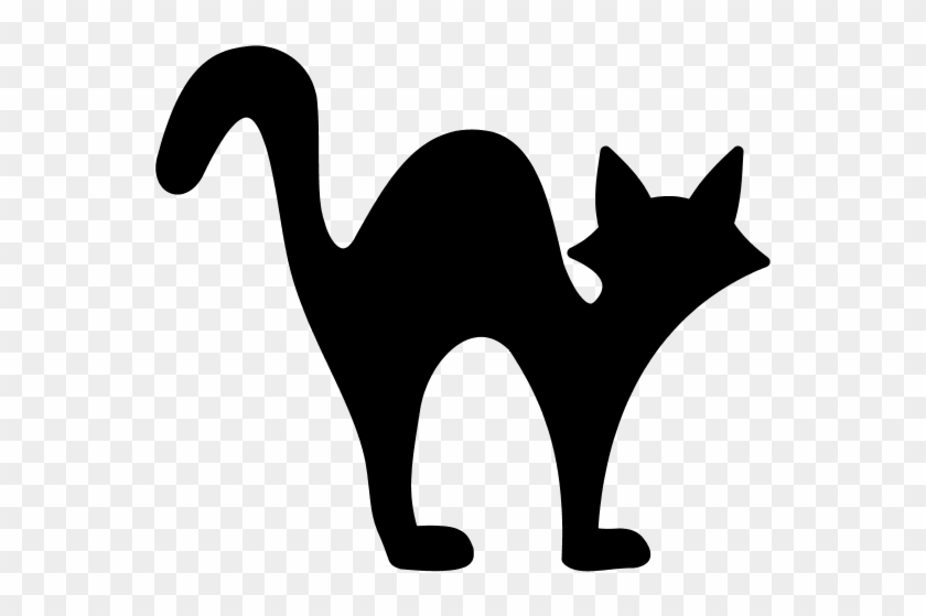 Youtube Halloween Clip Art - Halloween Black Cat Clipart #1174549