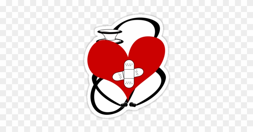 Png Heart Stethoscope Transparent Image - Heart #1174573