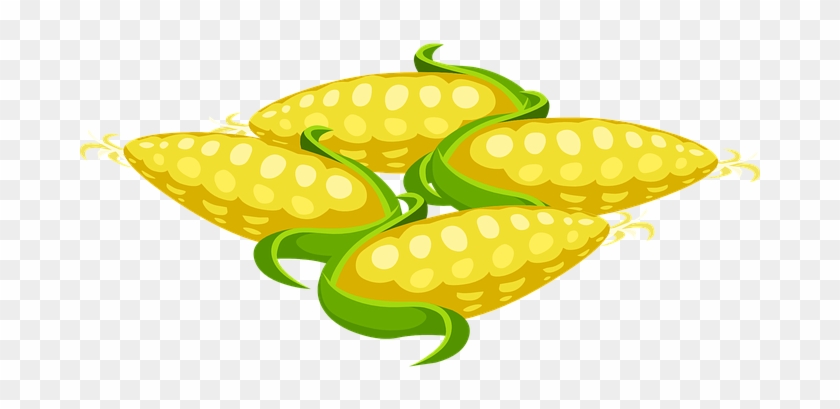 Corn, Sweet, Food, Nutrition, Vegetarian - Clip Art Food #1174637