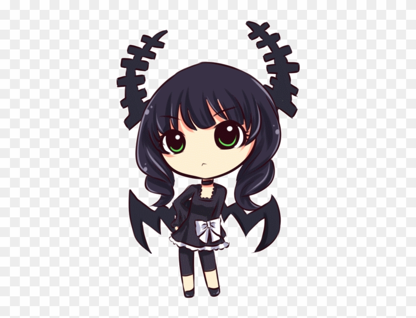 Yfza1 ] - Black Rock Shooter Dead Master Chibi #1174873